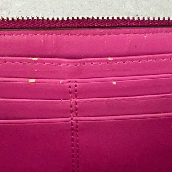 Coach Quilted Zip-Around Wallet - Pink - Picture 7 of 10